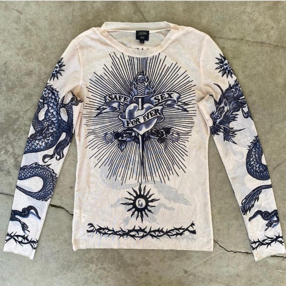 1996 jean paul gaultier safe sex top